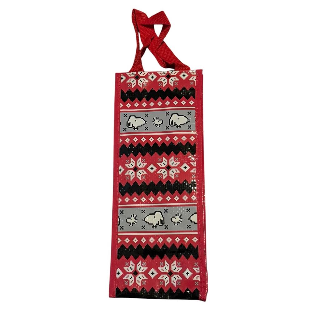 Peanuts Snoopy‎ Woodstock Holiday Vera Bradley Wine Gift Bag Charles Schultz